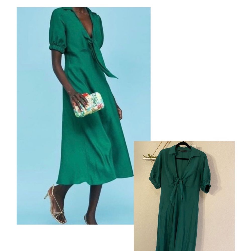 🍃Zara Emerald Dress🍃